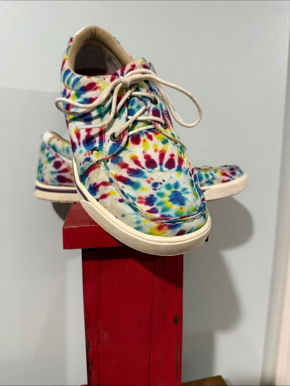 Twisted X Women's Multi Tie-Dye Kicks - Style WCA0037